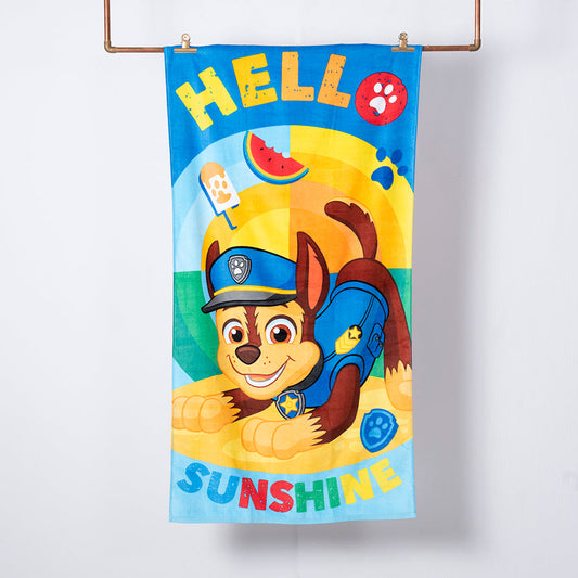 Toalla Playa 70x140 Paw Patrol Colita