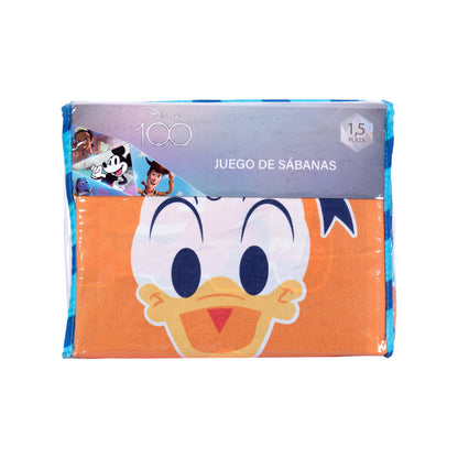 Sabana 1.5 Plazas Microfibra Disney 100 Blue | Mashini