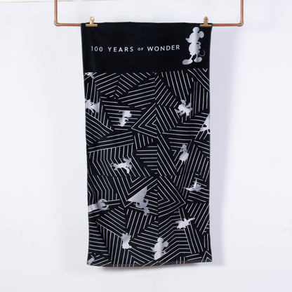 Toalla Playa con Bolso 70x140 + 33x42 Disney 100 Wonder