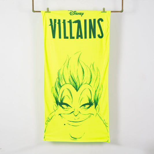 Toalla Deportiva Fluor con Bolso Disney Ursulla