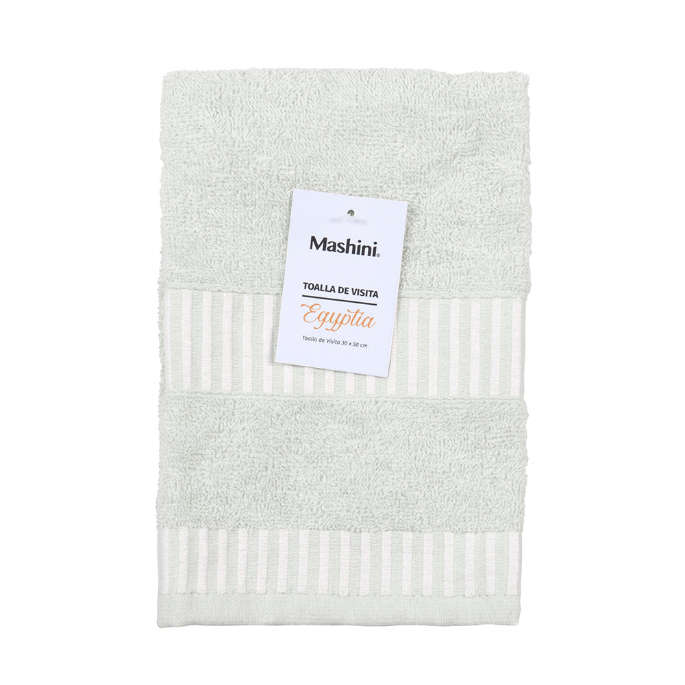 Toalla Egyptia 460 grs 30x50cms Gris