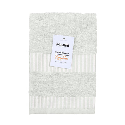 Toalla Egyptia 460 grs 30x50cms Gris