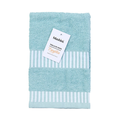 Toalla Egyptia 460 grs 30x50cms Turquesa