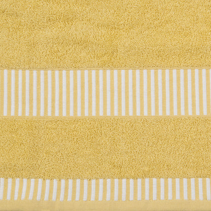 Set 2 Toallas Egyptia 460 grs 70x140/45x90cms Amarillo