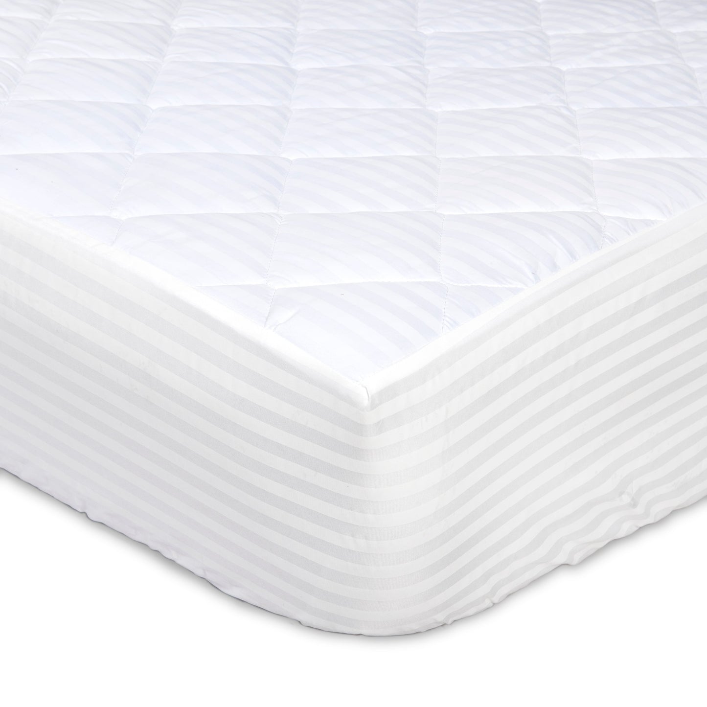 Cubrecolchon 1.5 Plazas Ajustable Blanco