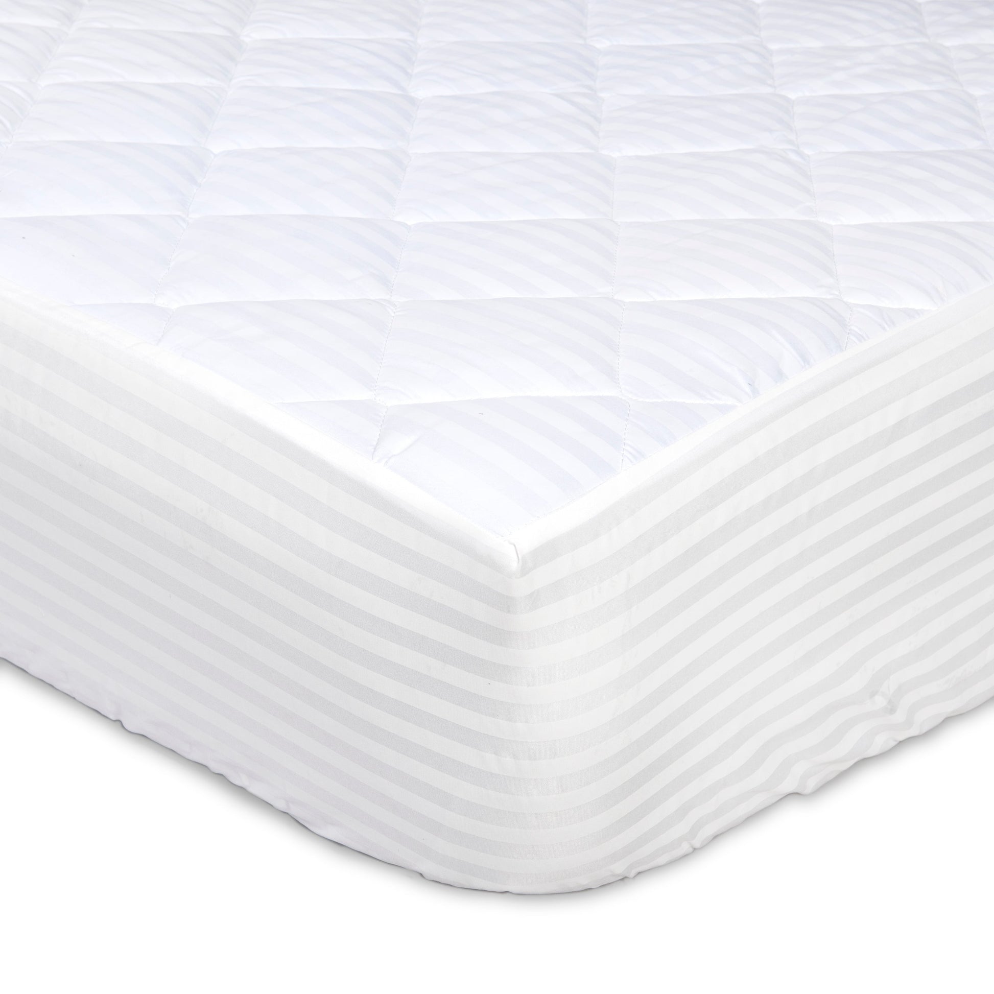 Cubrecolchon 1.5 Plazas Ajustable Blanco