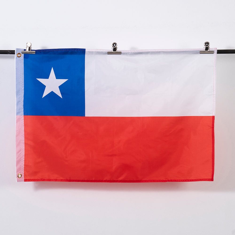 Bandera de Chile Estampada 60x90 cms