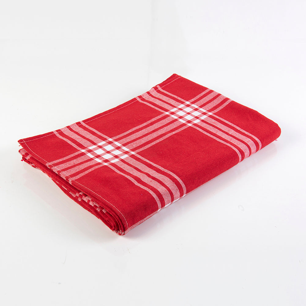 Mantel Tartan 150x210 cms Rectangular Rojo