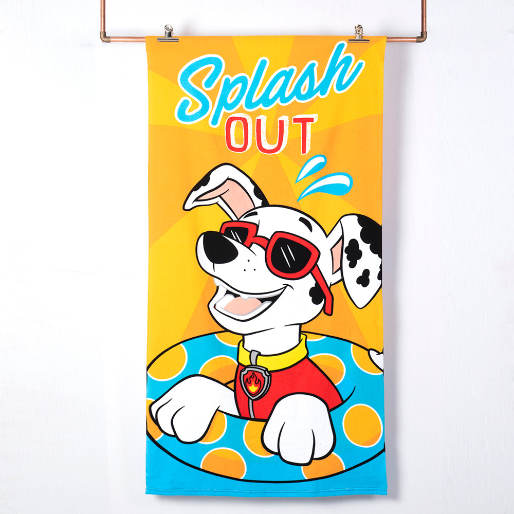 Toalla Playa con Bolso Paw Patrol Splash