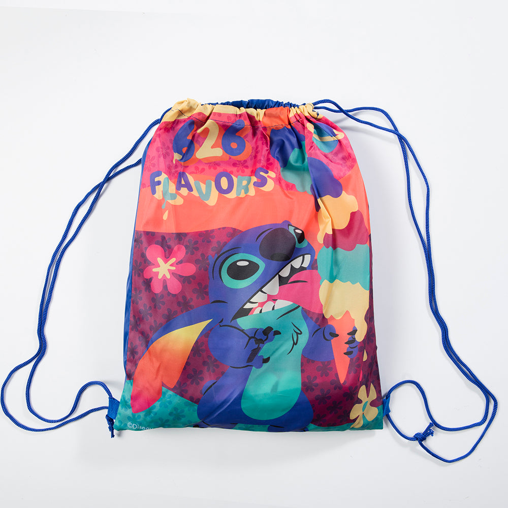 Toalla Playa con Bolso Stitch 626