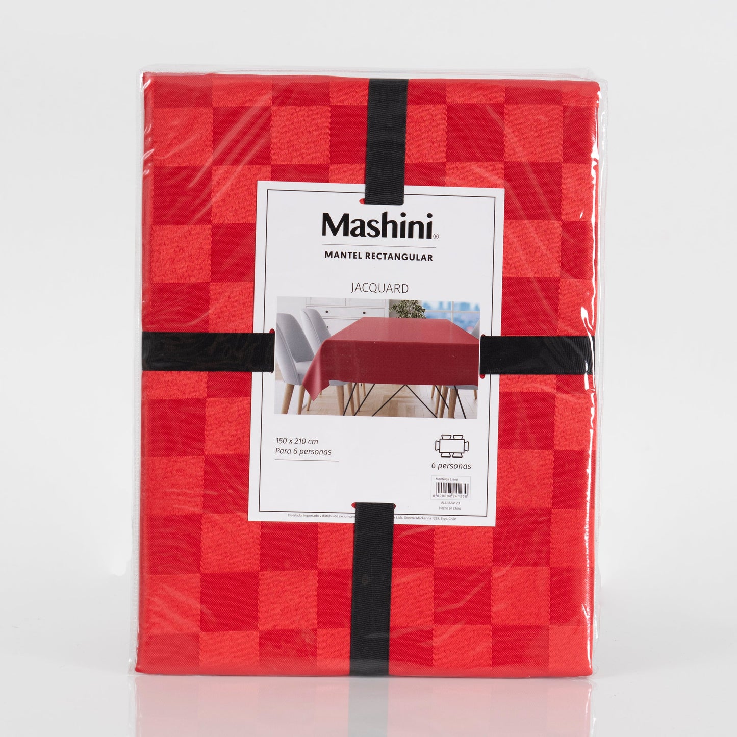 Mantel Fechas Patrias 150x210 cms Rectangular Rojo