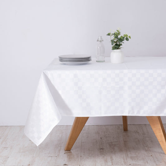 Mantel Fechas Patrias 150x210 cms Rectangular Blanco