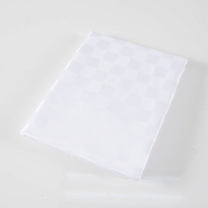 Mantel Fechas Patrias 180 cms Redondo Blanco