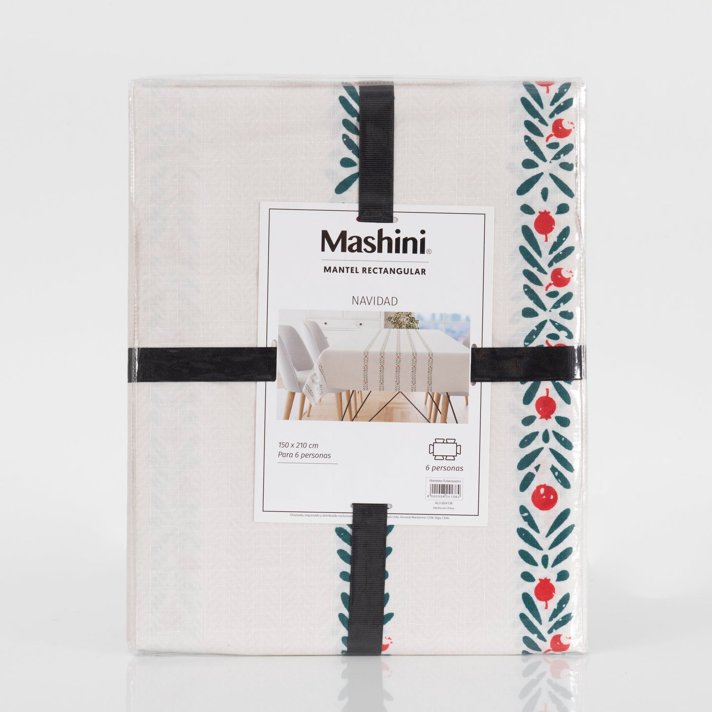 Mantel Navidad 150x210 cms Rectangular Pascua