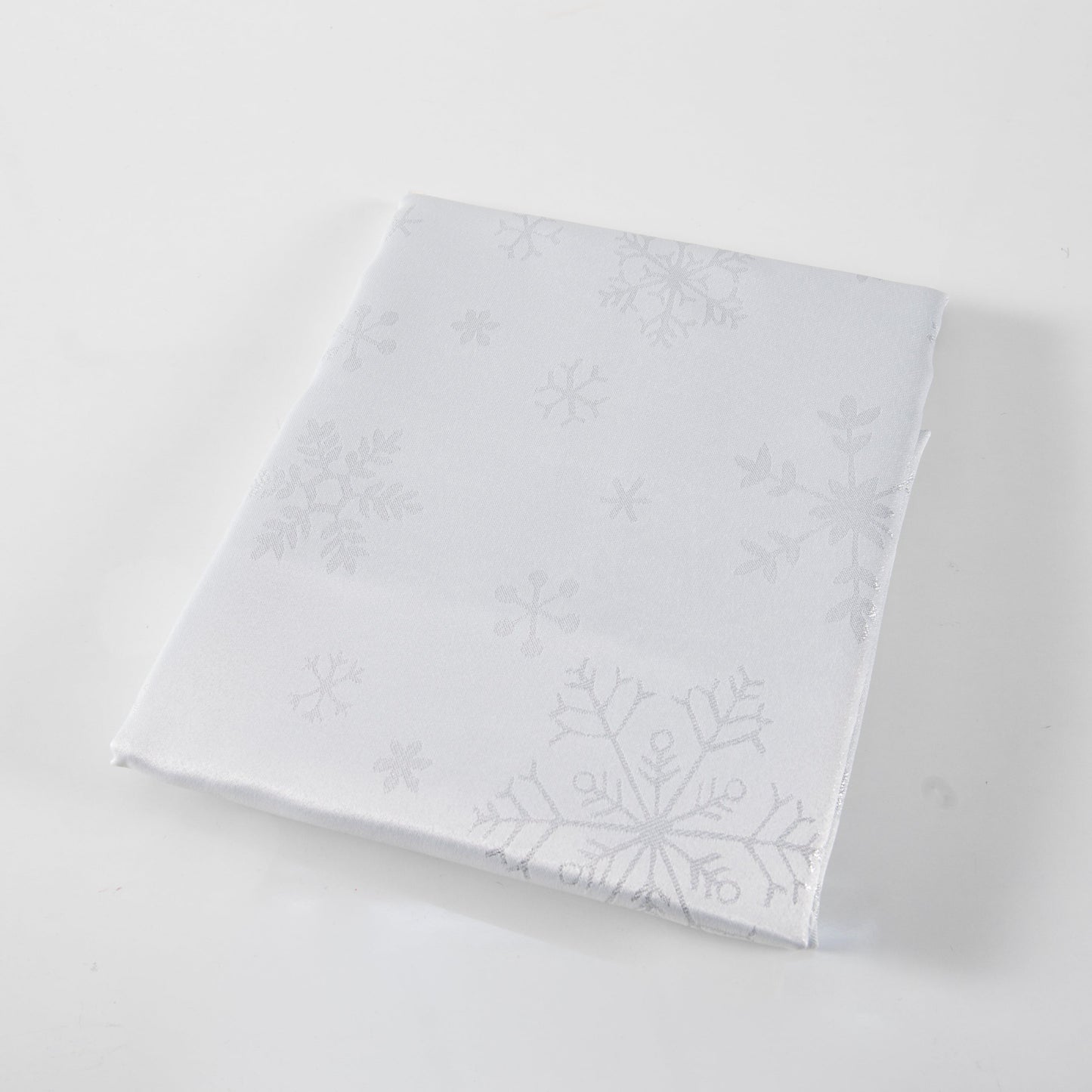 Mantel Navidad 180 cms Redondo Copos