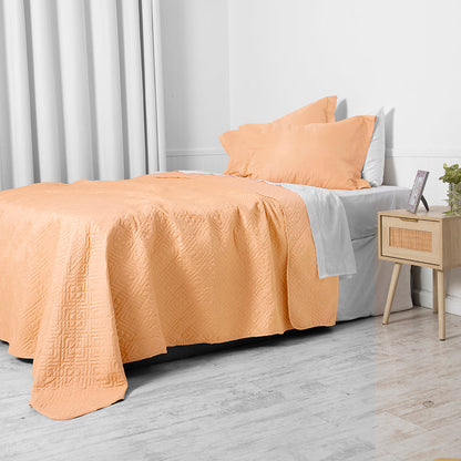 Quilt 1.5 Plazas Cordoba Peach