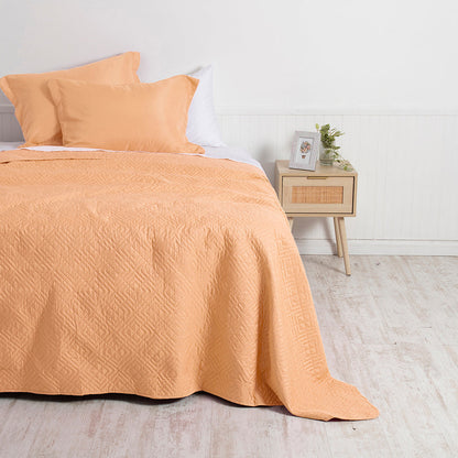 Quilt 2 Plazas Cordoba Peach