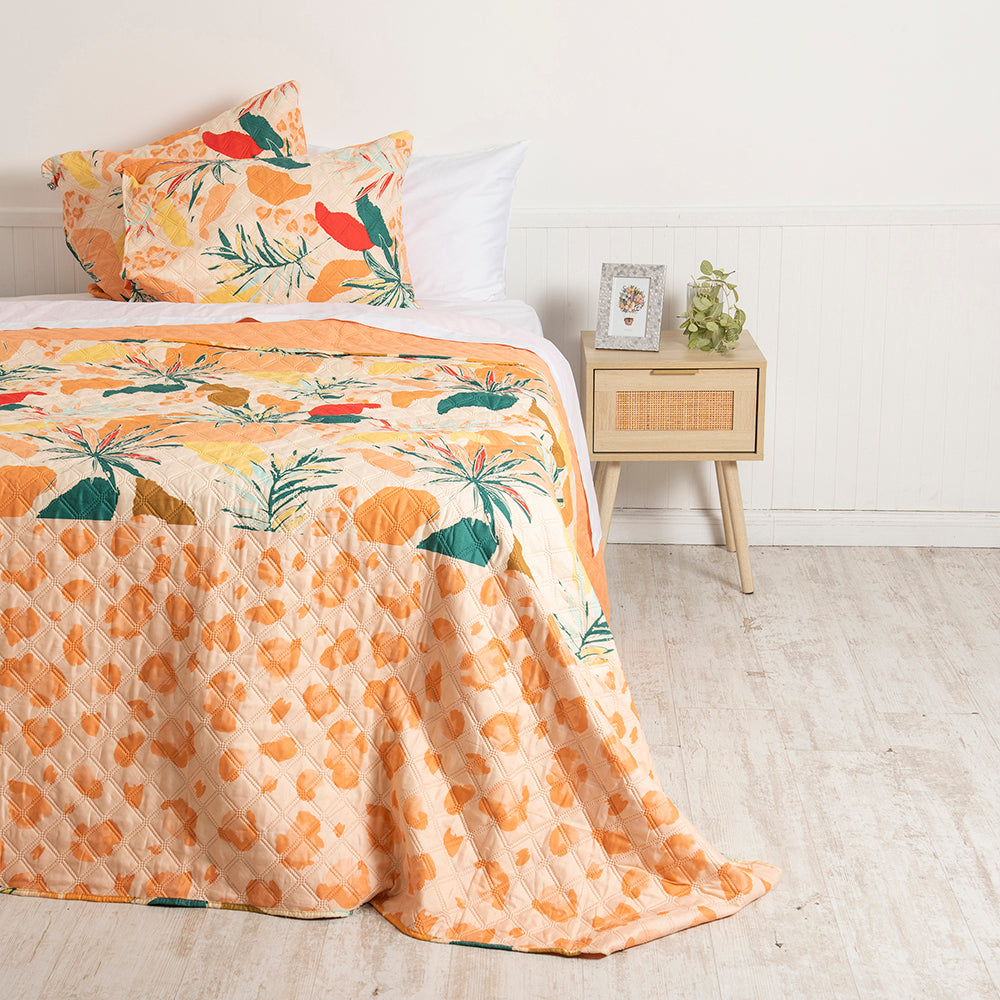 Quilt King Microfibra Estampado Animal