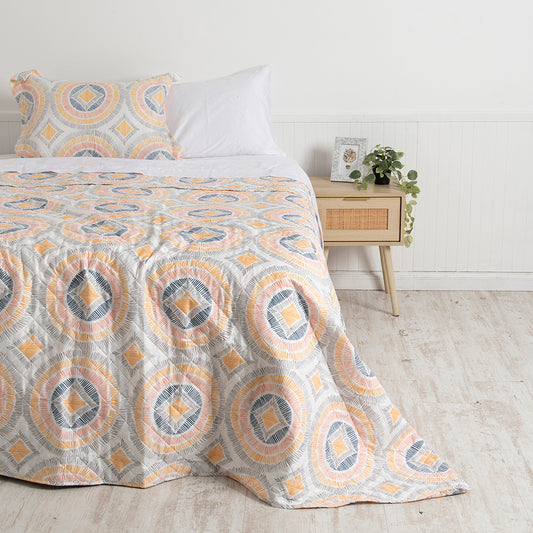 Quilt 1.5 Plazas Madrid Estampado Ball