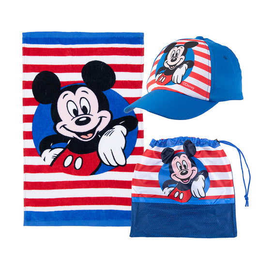 Set Toalla, Jockey y Bolso Mickey Clasico