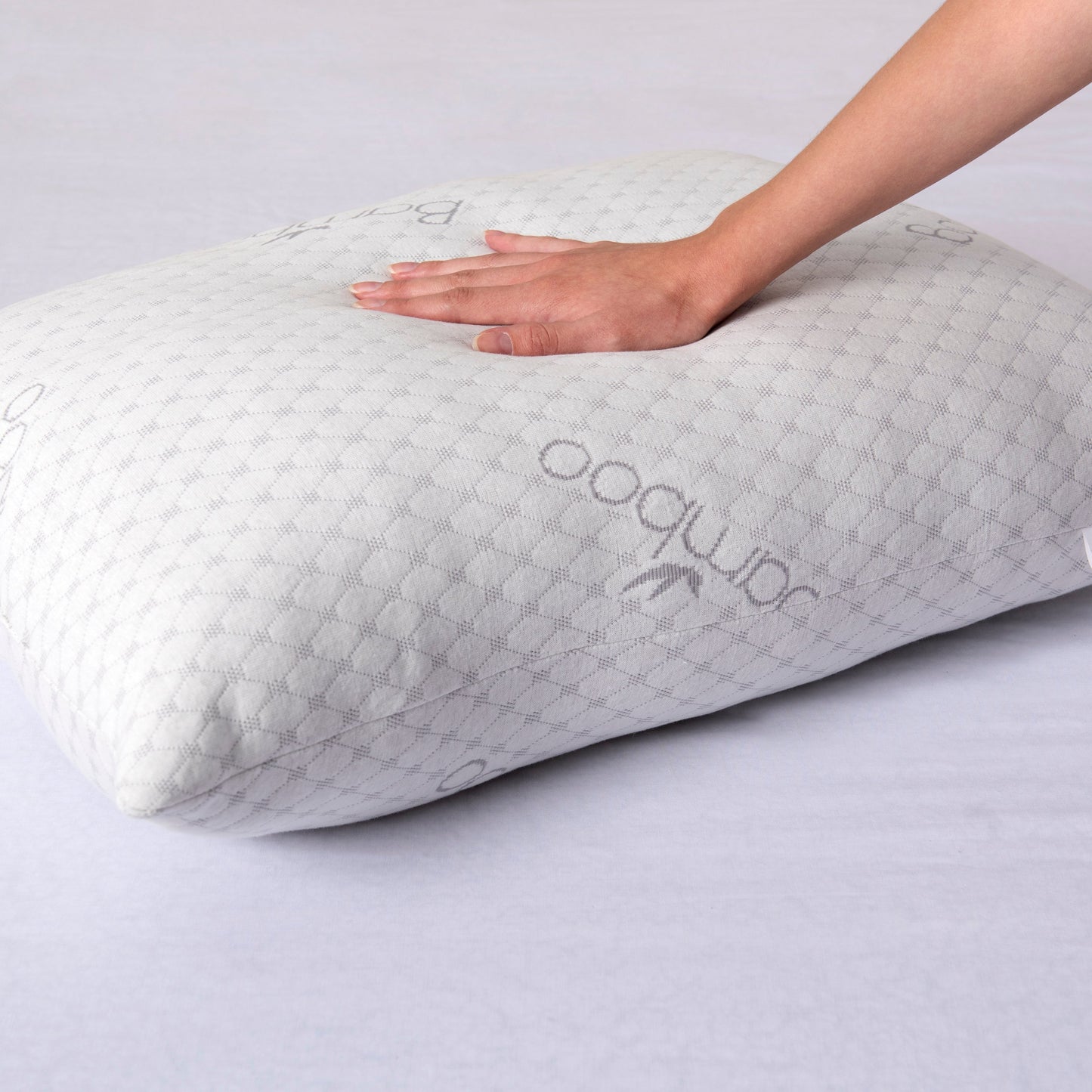 Almohada Bamboo 50x90 cms Blanco