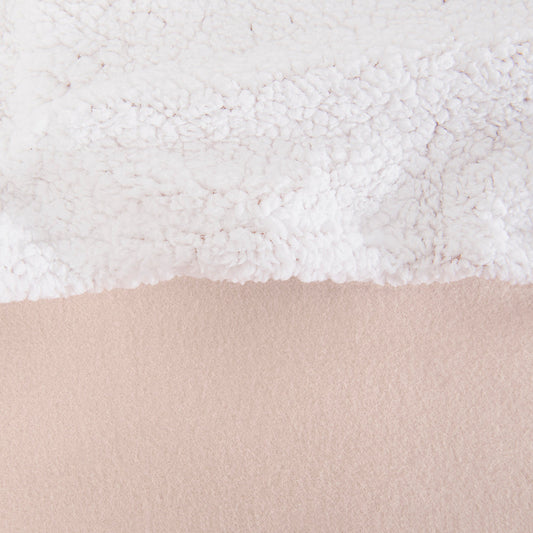 Frazada 2 Plazas Polar Sherpa Lisa Taupe