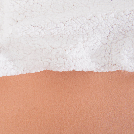 Frazada 2 Plazas Polar Sherpa Lisa Camel