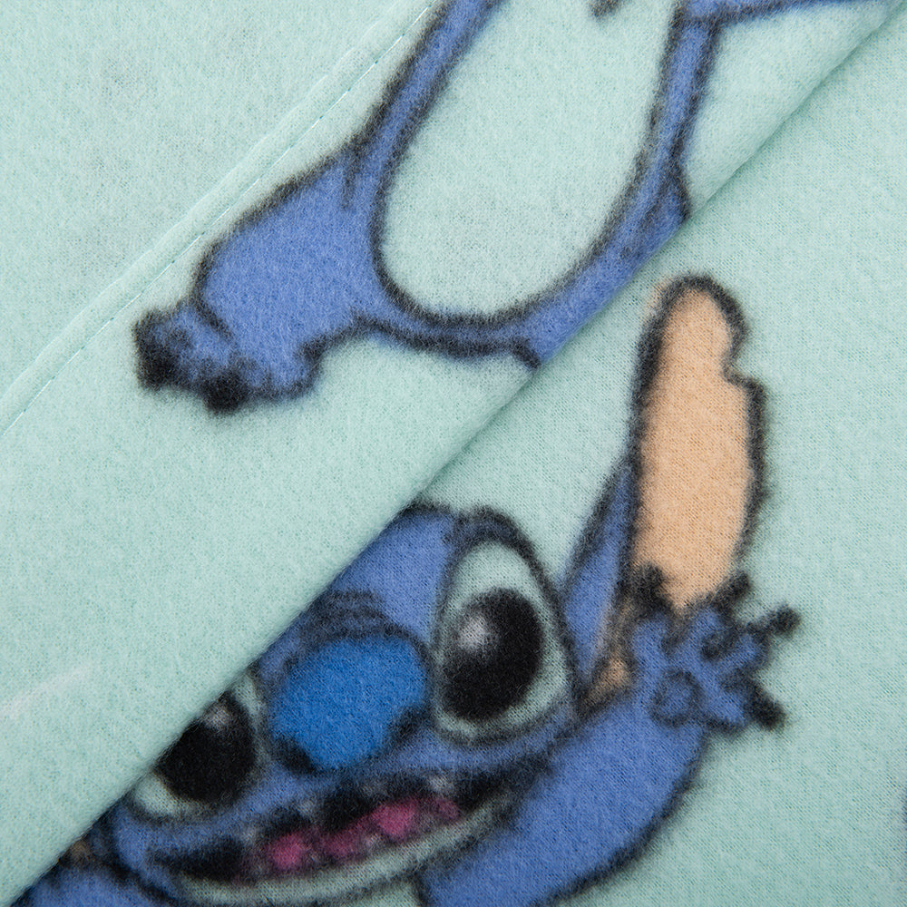 Sábana 1.5 Plazas Polar Estampado Disney Stitch Sorpresa