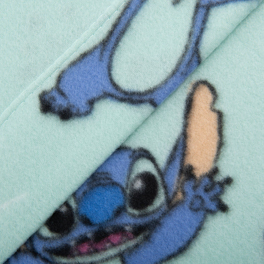 Sábana 1.5 Plazas Polar Estampado Disney Stitch Sorpresa