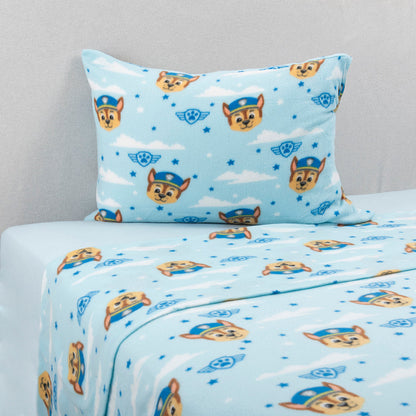 Sábana 1.5 Plazas Polar Estampado Paw Patrol Niño Aviador
