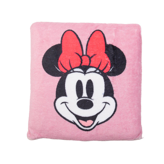 Manta Cojín 120x200/40x40 cms Minnie