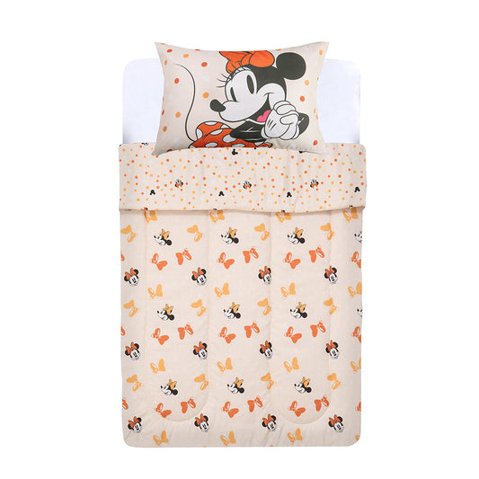 Plumón 1.5 Plazas Microfibra Minnie Beige