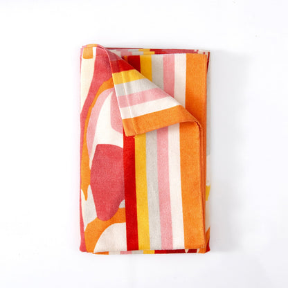 Toalla Playa Algodón con Bolso 70x150 cm Deser