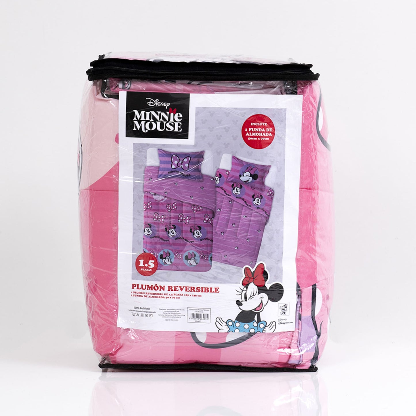 Plumón 1.5 Plazas Disney Minnie Dots