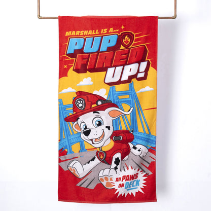 Toalla Playa 70x140 Paw Patrol Fired