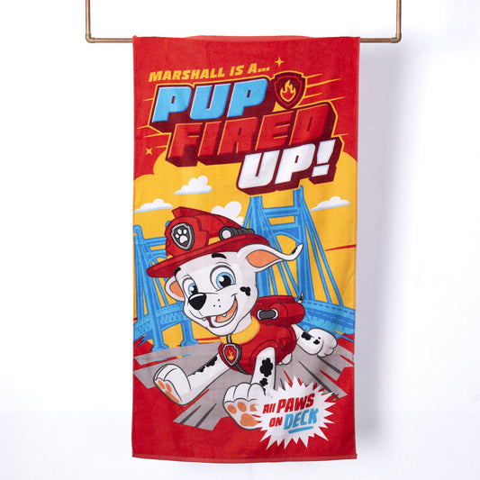 Toalla Playa 70x140 Paw Patrol Fired