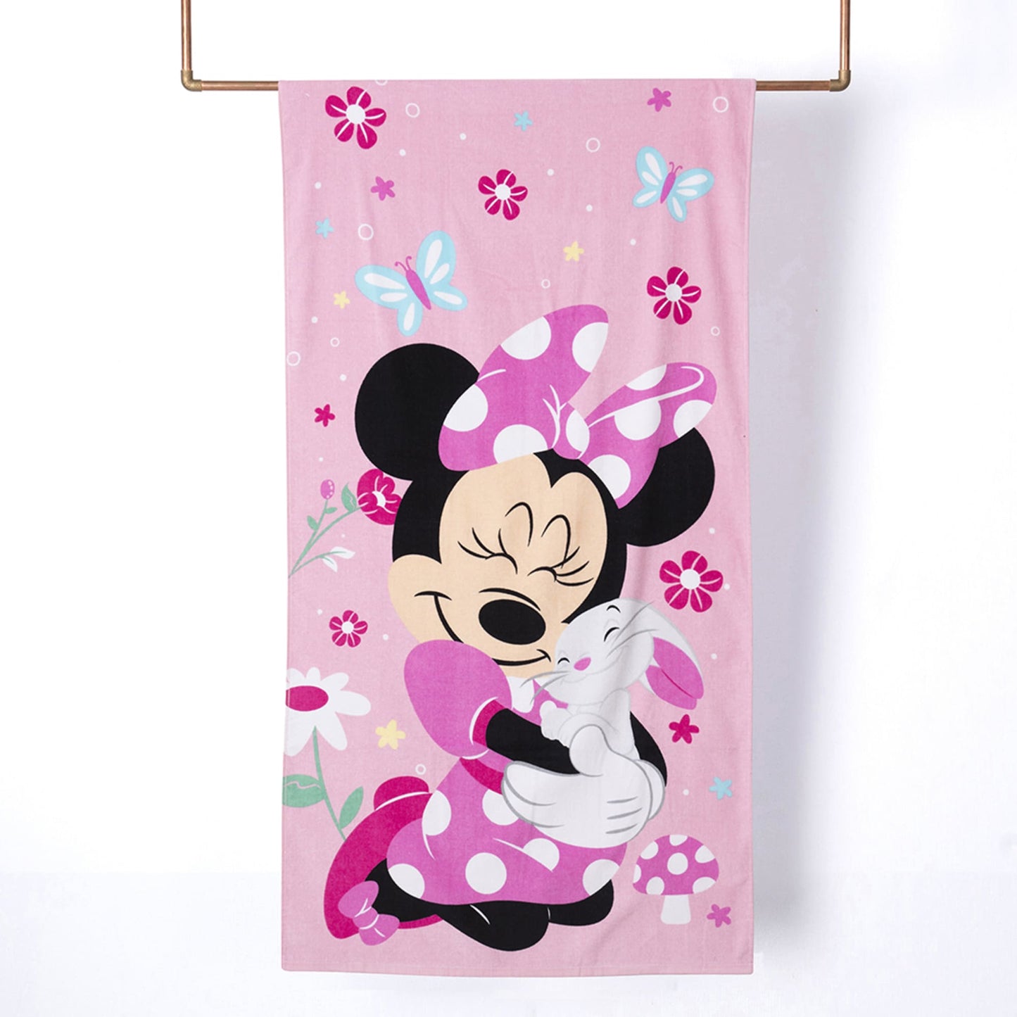 Toalla Playa 70x140 cm Minnie Bunny