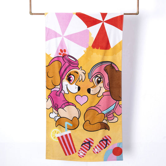 Toalla Playa 70x140 cm Paw Patrol Quitasol