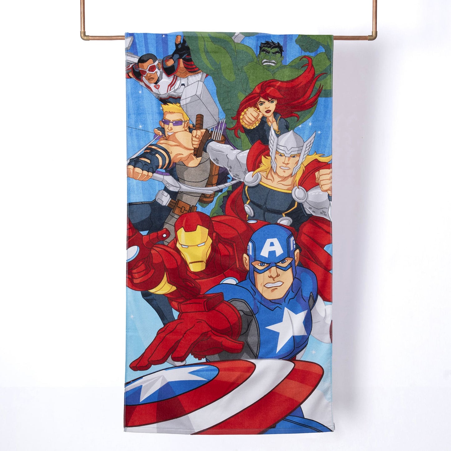 Toalla Playa 70x140 cm Avengers Fuerza