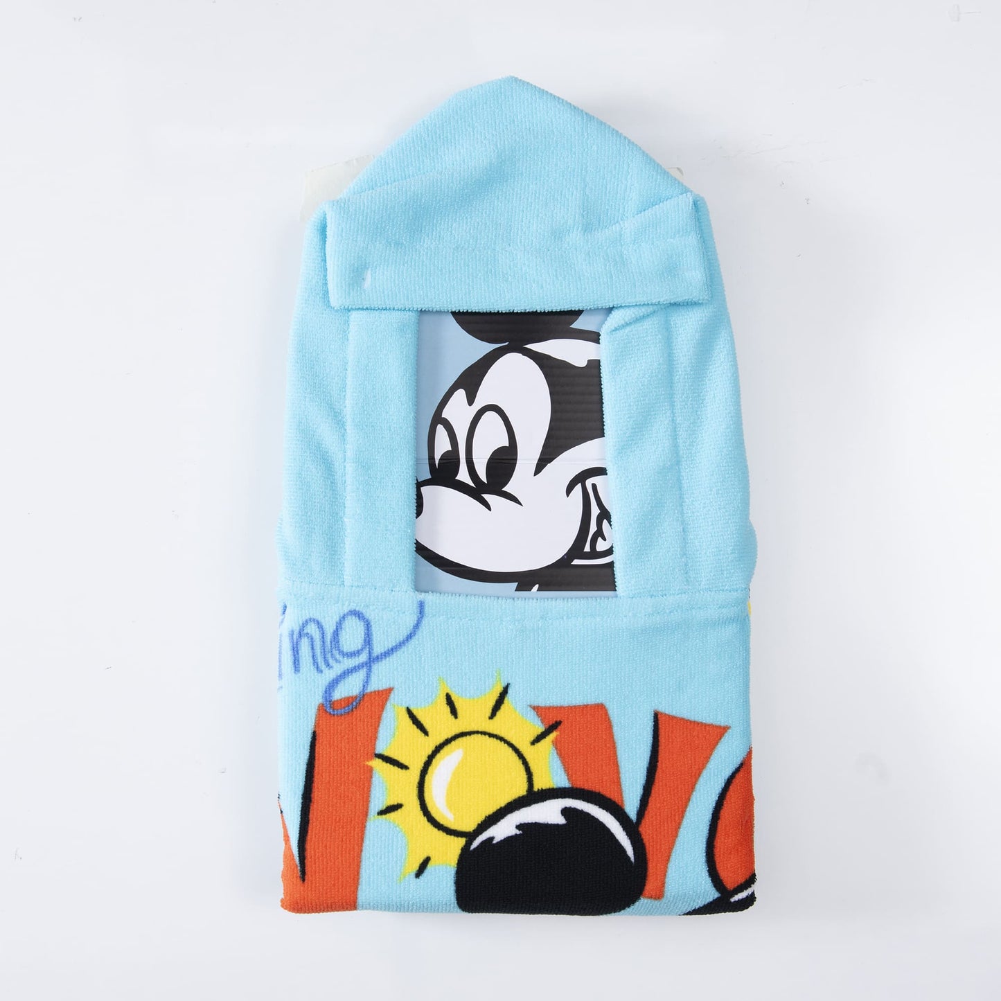 Toalla Playa Capucha MF 60x120 cm Mickey Making