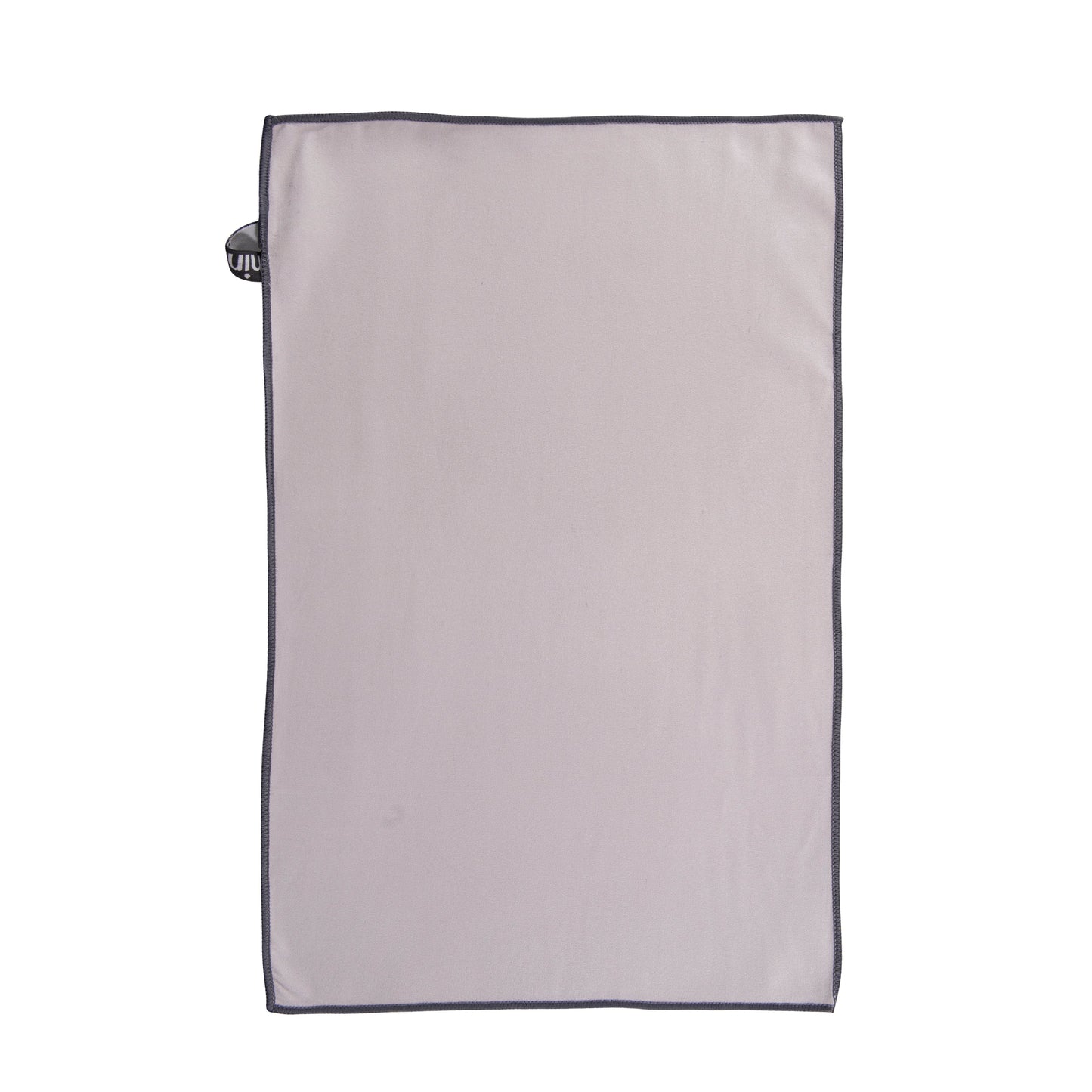 Toalla Deportiva Microfibra 40x60 cm + Botella 700 cc Gris