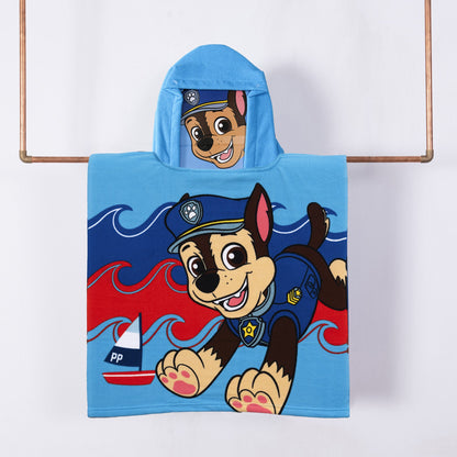 Toalla Playa Capucha MF 60x120 cm Paw Patrol Pups
