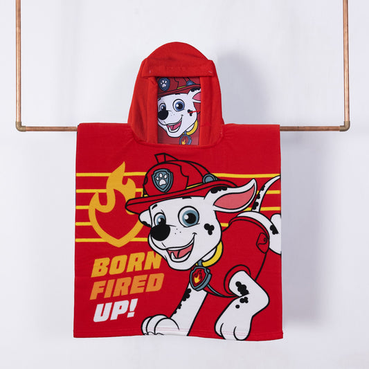 Toalla Playa Capucha MF 60x120 cm Paw Patrol Marshall