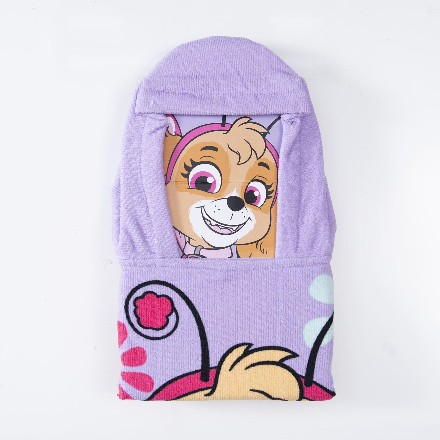 Toalla Playa Capucha MF 60x120 cm Paw Patrol Mariposa