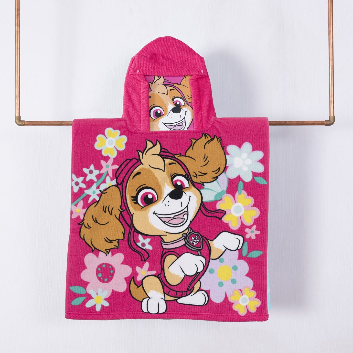 Toalla Playa Capucha MF 60x120 cm Paw Patrol Primavera