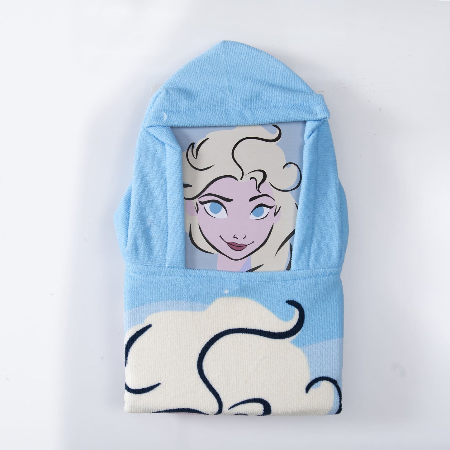 Toalla Playa Capucha MF 60x120 cm Frozen Copos