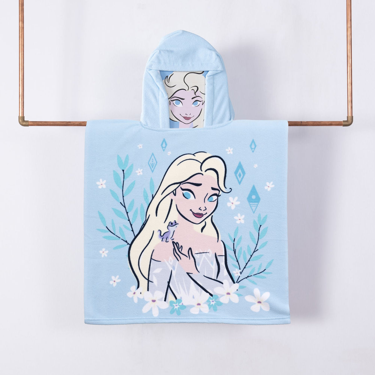 Toalla Playa Capucha Casaideal Kids Press / 60 X 120 Cm