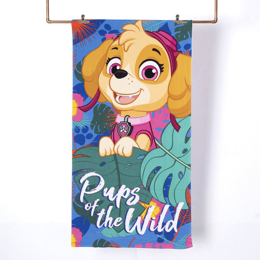 Toalla Playa con Bolso Paw Patrol Wild