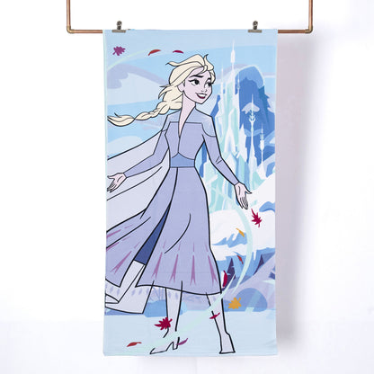Toalla Playa con Bolso Frozen Castillo