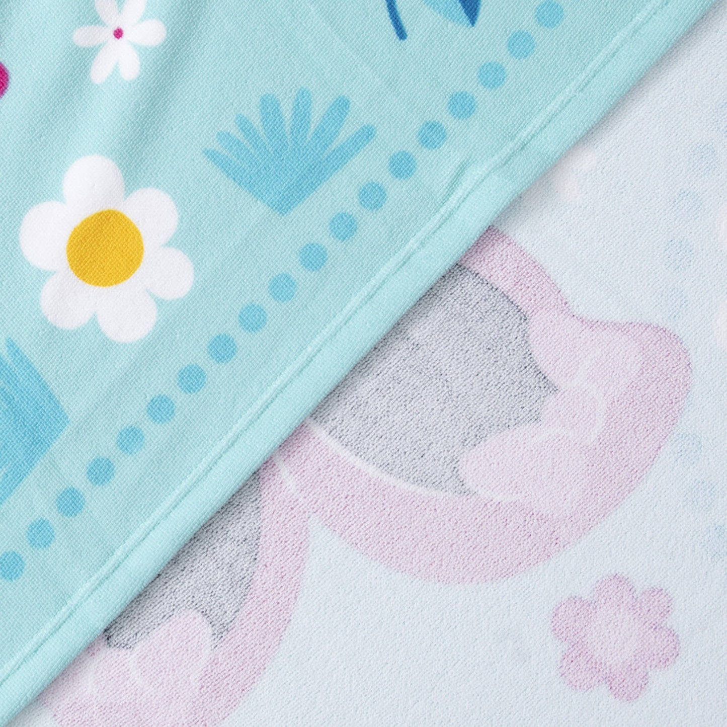 Toalla Playa con Bolso Minnie Celeste